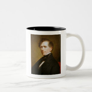 Tasse 2 Couleurs Franklin Pierce 14e Président