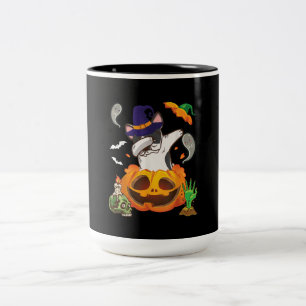 Tasse 2 Couleurs French Bulldog Dabbing Pour Ouvrir Halloween Citro