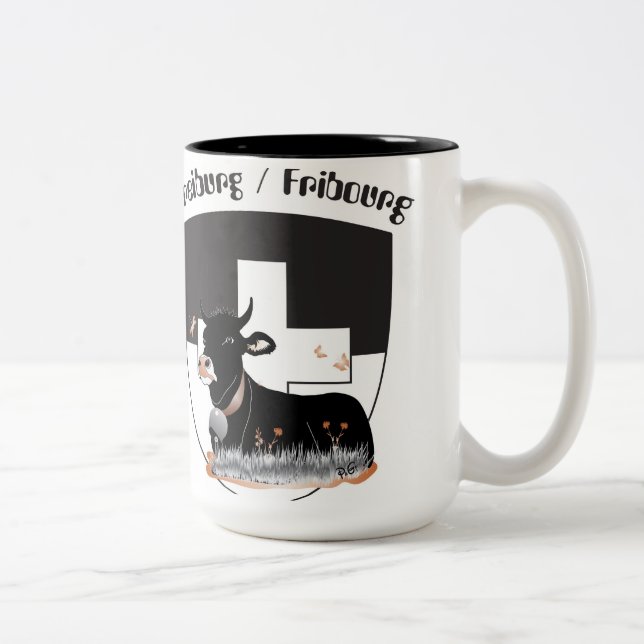Tasse 2 Couleurs Fribourg (Droit)