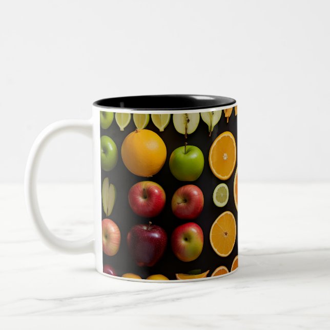 Tasse 2 Couleurs Fruitful Knolling (Gauche)