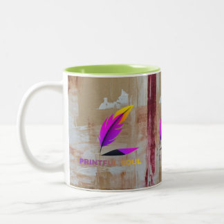 Tasse 2 Couleurs "Fuel Your Day _ Start Everyday Bright"