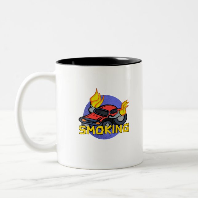 Tasse 2 Couleurs Fumer (Gauche)