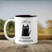 Fumer drôle Chat Coworker Bureau de devis tendance