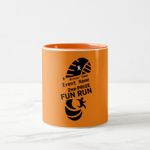 Tasse 2 Couleurs Fun Run Event Cause Charity Promotion Prize Award