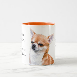 Tasse 2 Couleurs Funny Chihuahua