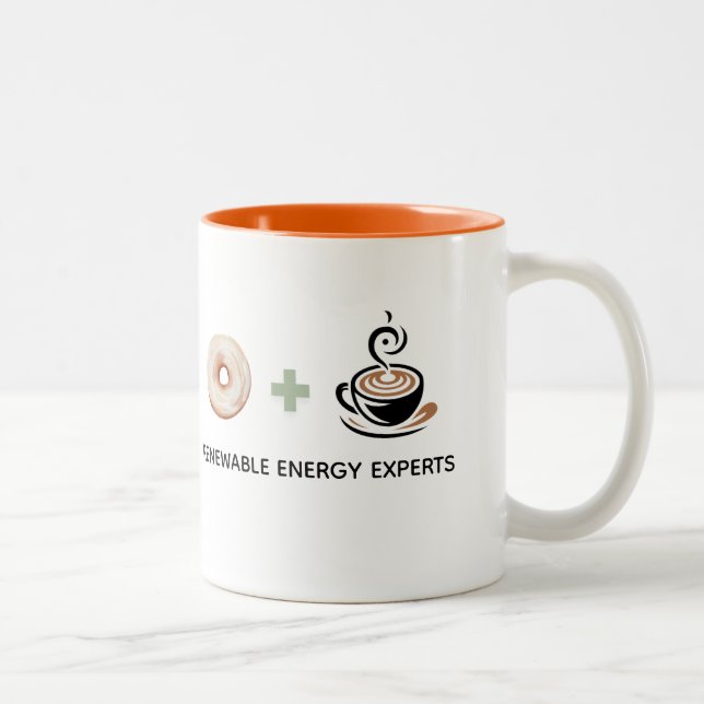 Tasse 2 Couleurs Funny gift Renewable Energy expert (Droit)