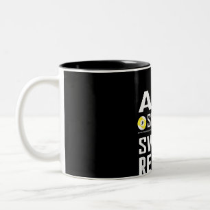 Tasse 2 Couleurs Funny Pool Billiard T But Tir Sweat Répéter