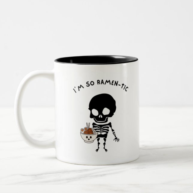 Tasse 2 Couleurs Funny Ramen (Gauche)