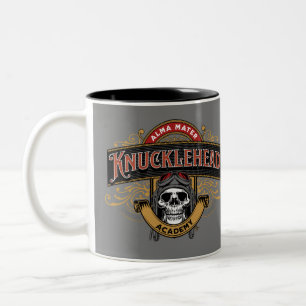 Tasse 2 Couleurs Funny Skull Knucklehead Academy