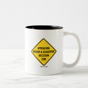 Tasse 2 Couleurs Fusions et zone de approche de discussion