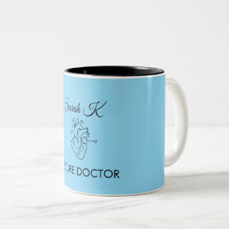 Tasse 2 Couleurs Future Doctor Custom Name Medical Student Coffee M