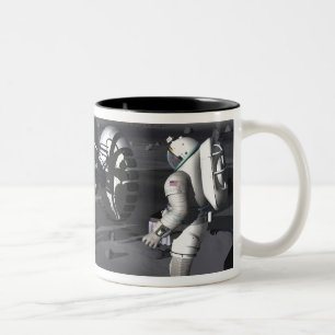 Tasse 2 Couleurs Futures missions d'exploration d'espace