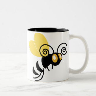 Tasse 2 Couleurs Gaffez l'abeille