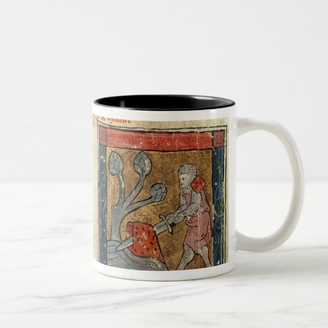 Tasse 2 Couleurs Galahad vient à Arthur (Droit)