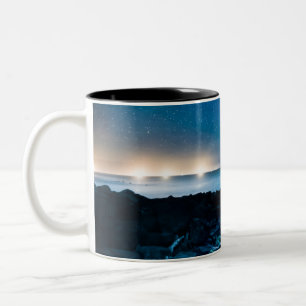 Tasse 2 Couleurs Galaxie de manière laiteuse au-dessus des bateaux
