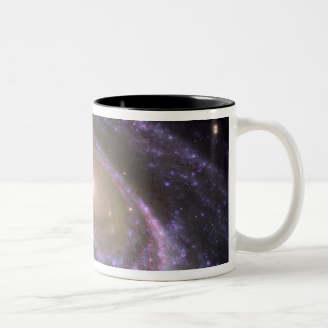 Tasse 2 Couleurs Galaxie spirale Messier 81 (Droit)