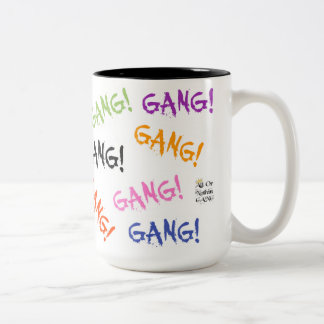 Tasse 2 Couleurs GANG! Two-Tone Mug, 15 oz