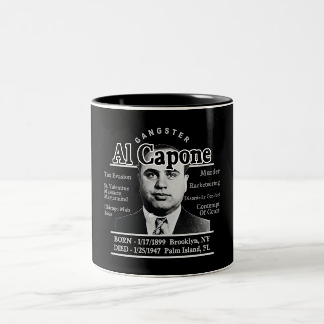 Tasse 2 Couleurs Gangster Al Capone (Centre)
