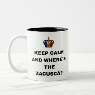 TASSE 2 COULEURS GARDEZ CALME ET OÙ EST LA ZACUSCĂ?