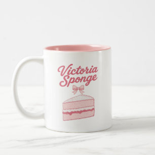 Tasse 2 Couleurs Gâteau esthétique Coquette Victoria Sponge