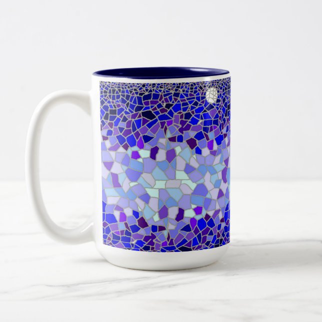 Tasse 2 Couleurs Gaudi au clair de lune (Gauche)