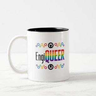 Tasse 2 Couleurs Gay Engineer Engineering Engiqueer Pride Mois