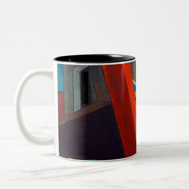 Tasse 2 Couleurs Génie mauvais de Giorgio de Chirico d'un roi (Gauche)