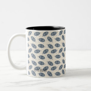 Tasse 2 Couleurs Geo turtmug - Collection Geo Cat par TR Forsman