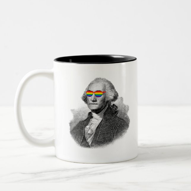 Tasse 2 Couleurs George Washington Pride (Gauche)