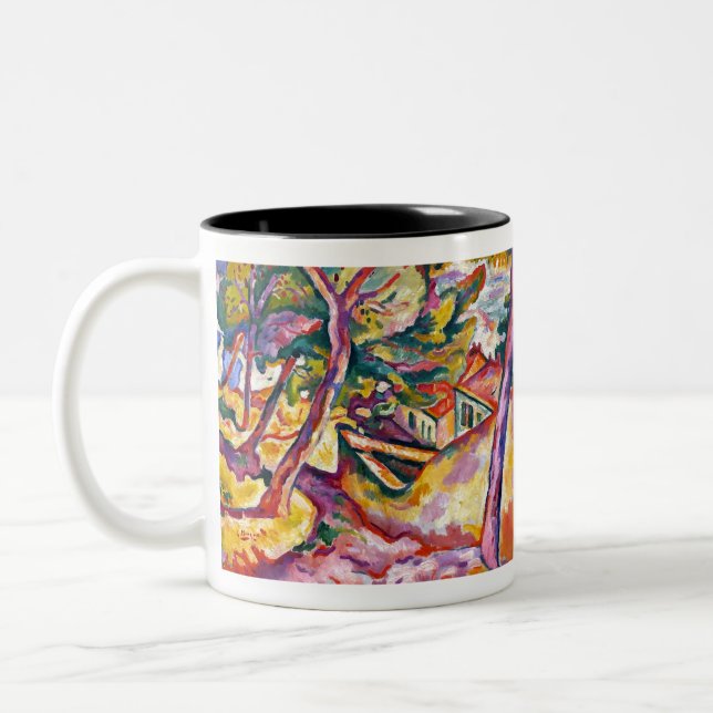 Tasse 2 Couleurs Georges Braque Paysage à L'Estaque (Gauche)