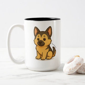 Tasse 2 Couleurs German Shepherd