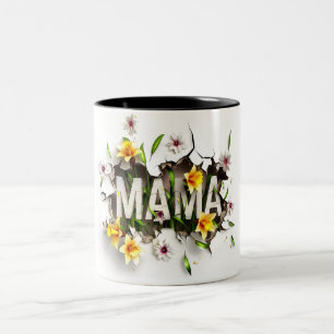 Tasse 2 Couleurs Gift for Mom for Mother's Day or Birthday Gift