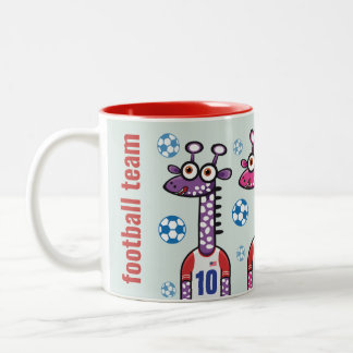 Tasse 2 Couleurs Giraffe USA football