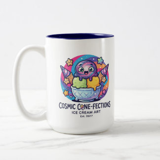 Tasse 2 Couleurs glace drôle