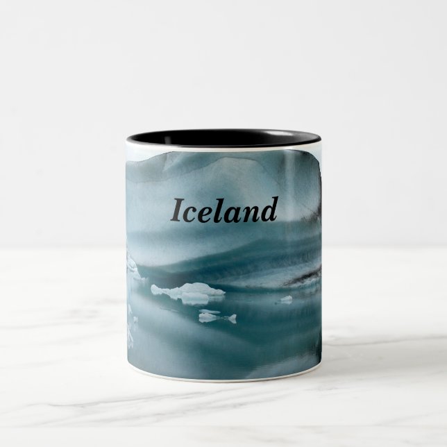 Tasse 2 Couleurs Glaciers de l'Islande (Centre)