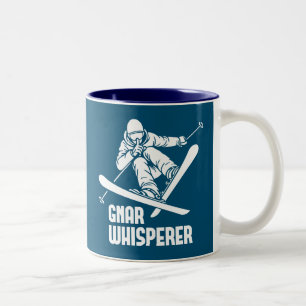Tasse 2 Couleurs Gnar Whisperer Ski
