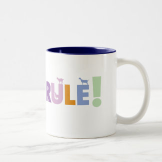 Tasse 2 Couleurs GOATSRULE.CR - Customisé