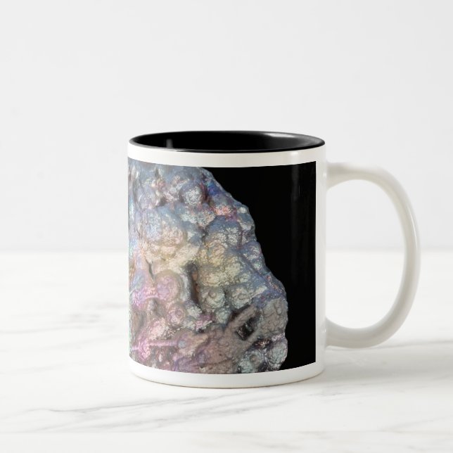 Tasse 2 Couleurs Goethite montrant l'irisation (Droit)