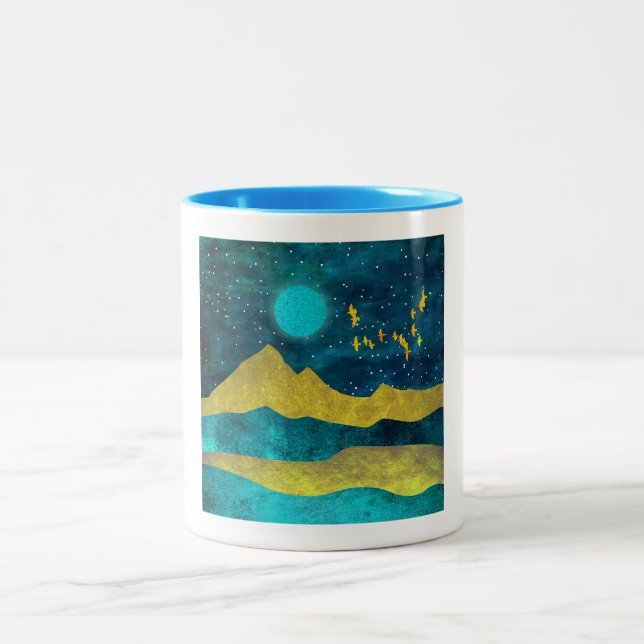 Tasse 2 Couleurs Golden Flock (Centre)