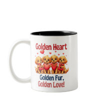 Golden Retrivers mignon chien amour