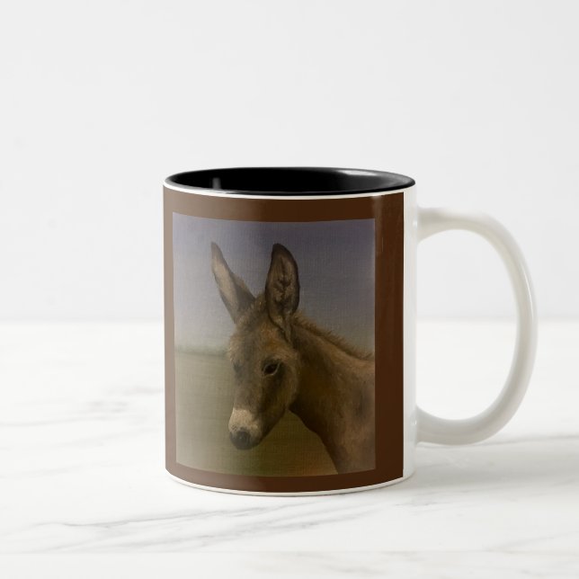 Tasse 2 Couleurs Good Morning Donkey (Droit)