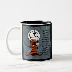 Tasse 2 Couleurs Goody, chef du squelette