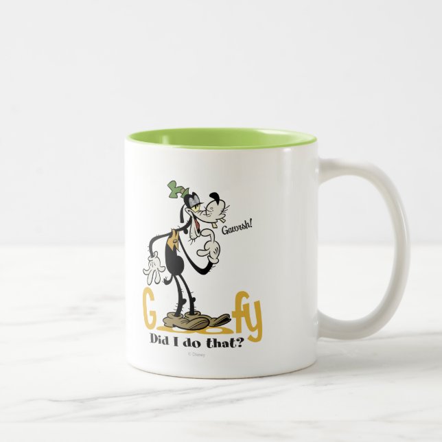 Tasse 2 Couleurs Goofy - Ai-je fait ça ? (Droit)