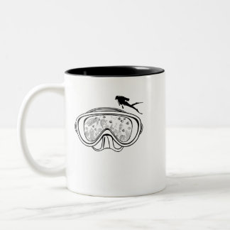 Tasse 2 Couleurs Googes de plongée sous-marine conception de la vie