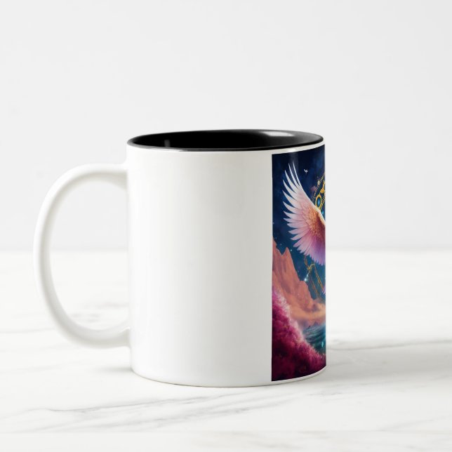 Tasse 2 Couleurs gorgées : Majestic Eagle Coffee Cup (Gauche)