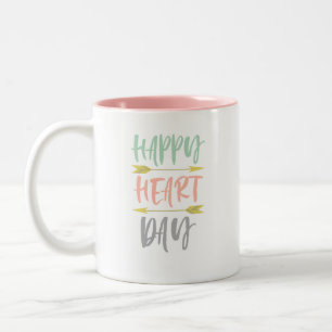 Tasse 2 Couleurs Goût de Saint Valentin rose