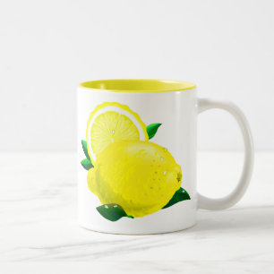 Tasse 2 Couleurs Gouttes de citron