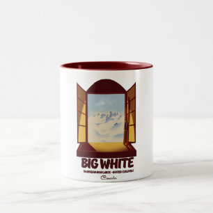 Tasse 2 Couleurs Grand blanc Colombie-Britannique Canada