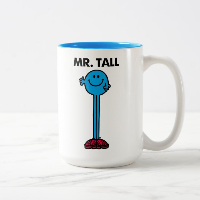 Tasse 2 Couleurs Grand debout de M. Tall | (Droit)