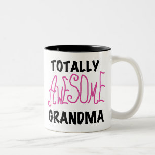 Tasse 2 Couleurs Grand-maman totalement impressionnante - T-shirts